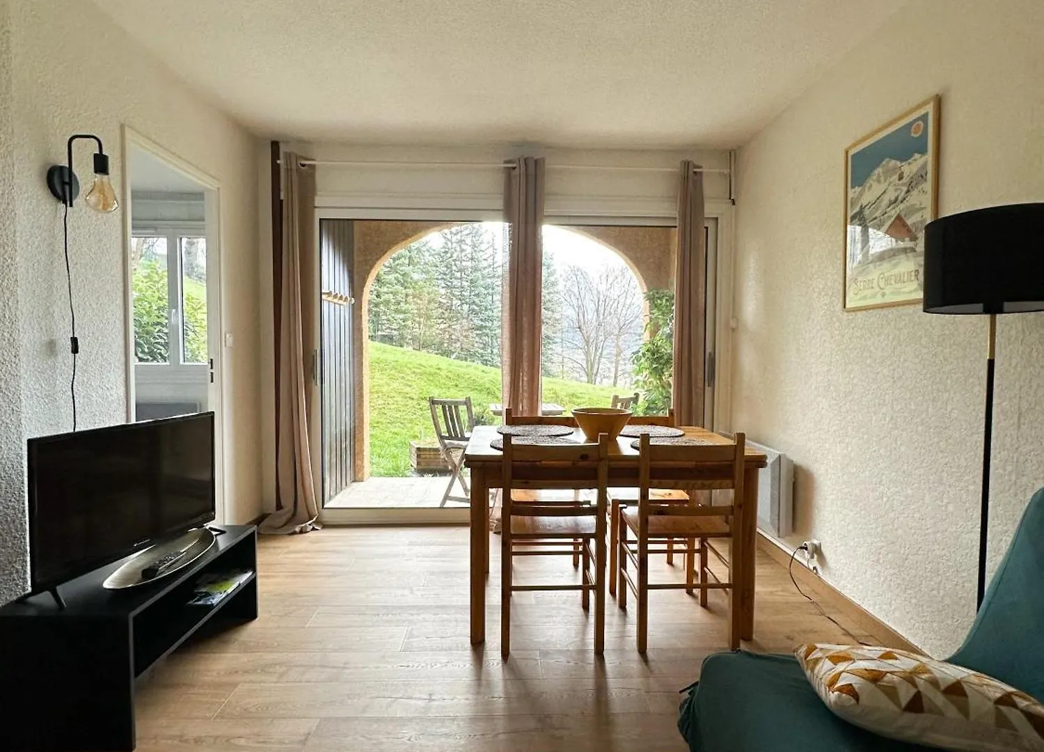 Appartamento Appartement Tres Calme 2 Chambres Avec Parking Et Jardin Prive Sur Les Hauteurs De Briancon